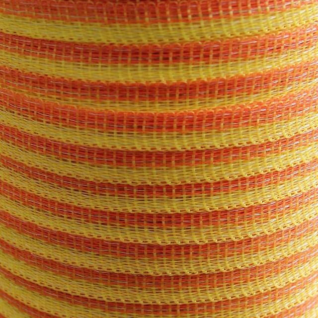 ZGM Weidezaunband Basic Gelb/Orange 200 m 20 mm 4 Niro