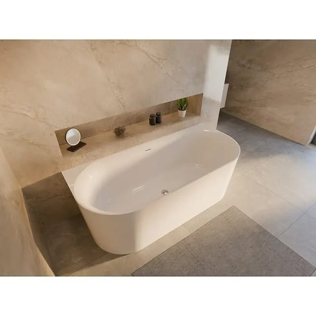 Ottofond Badewanne Mince 170 cm Weiß