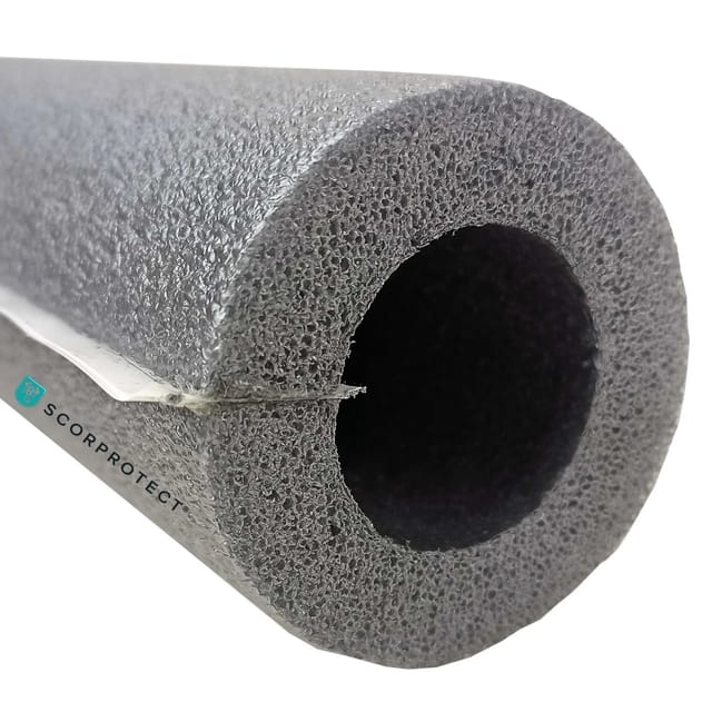 Scorprotect Graue PE Rohrisolierung Selbstklebend 35 X 13 X 1 Meter