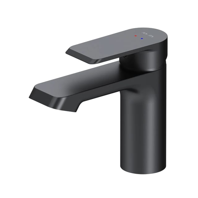 AM.PM Einhebel Waschtischarmatur Flash Wasserhahn Bad aus Messing FNA02122 Schwarz