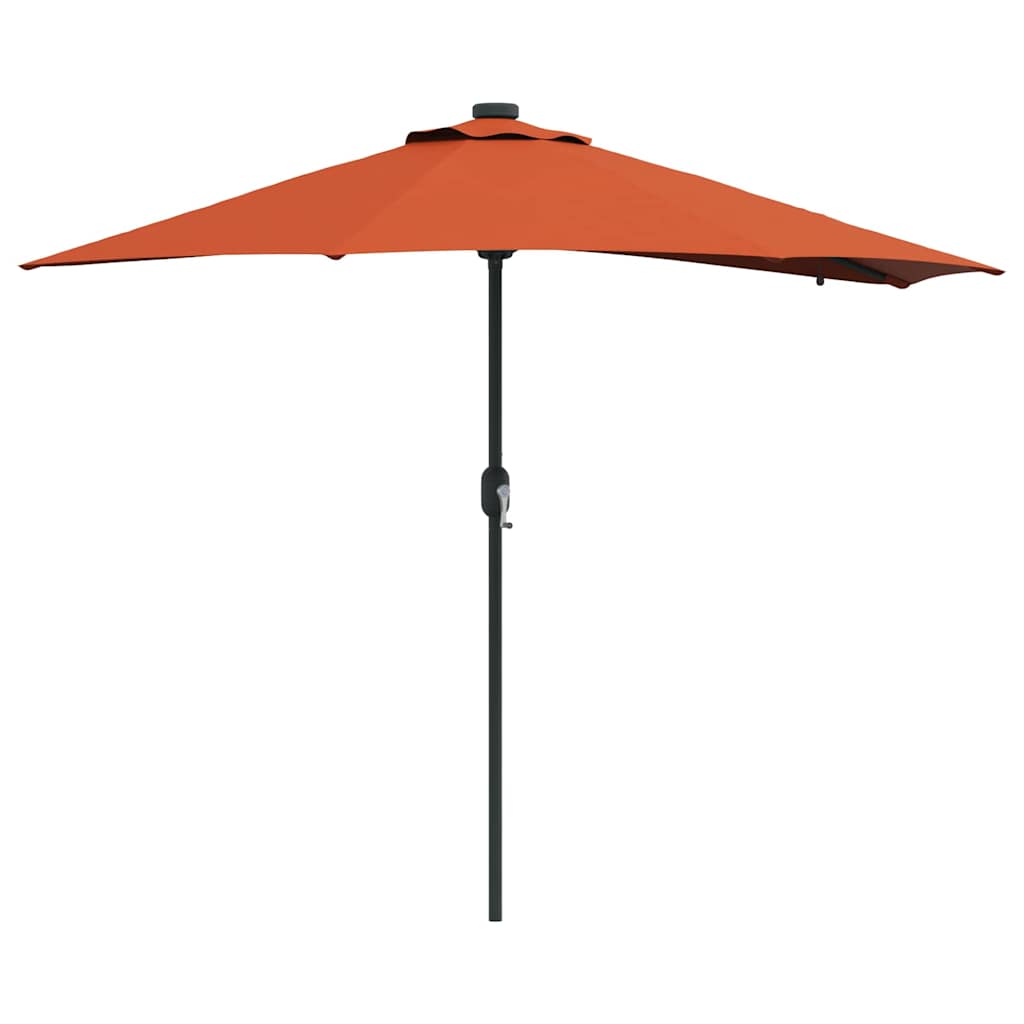 Maison Exclusive - Garten-sonnenschirm Terrakotta 294 X 150 X 223