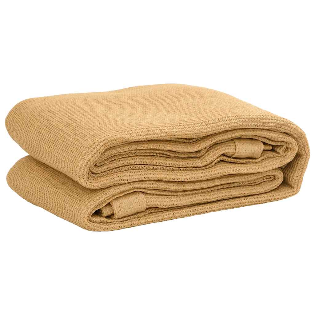 Maison Exclusive - Zeltteppich Sandfarbe 250x250 Cm Hdpe