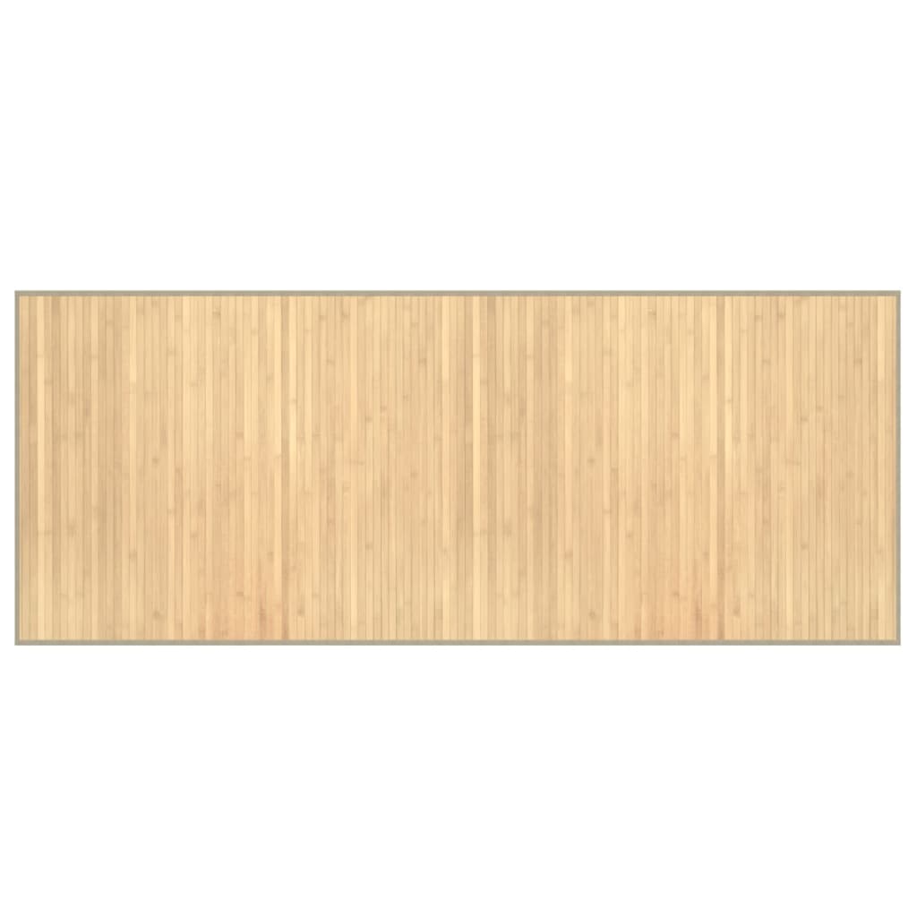 Maison Exclusive - Teppich Rechteckig Hell Natur 80x200 Cm Bambus