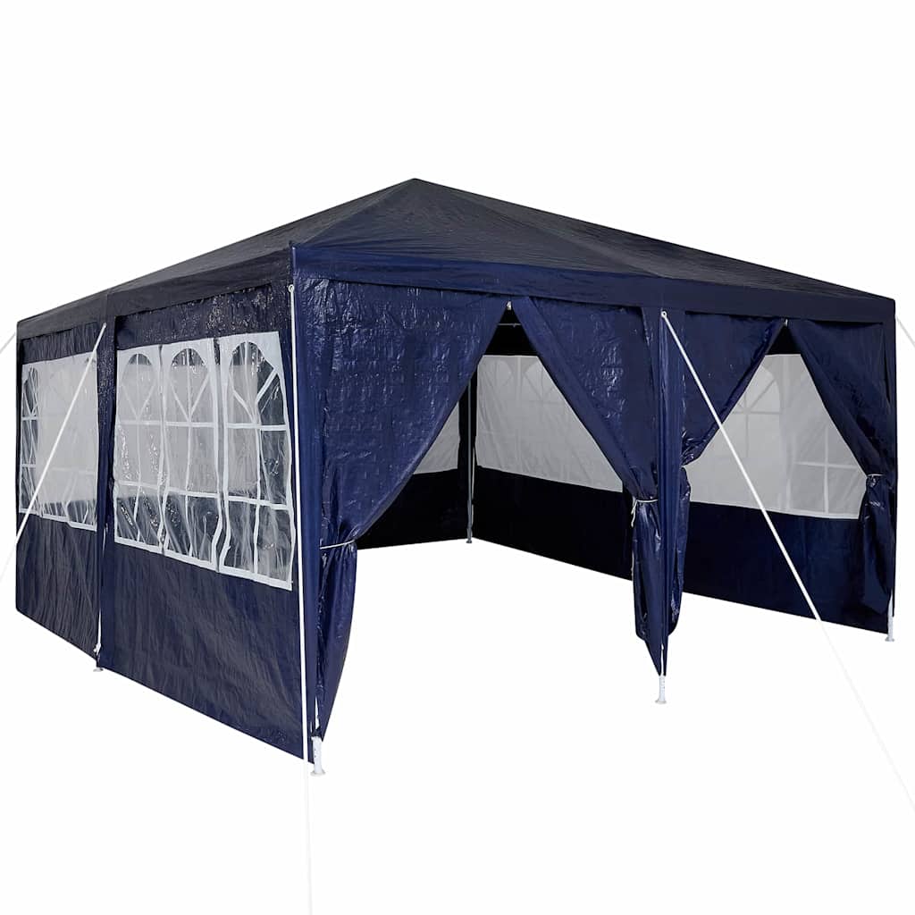 Maison Exclusive - Party-zelt Blau 400 X 400 X 266 Cm Polyethylen