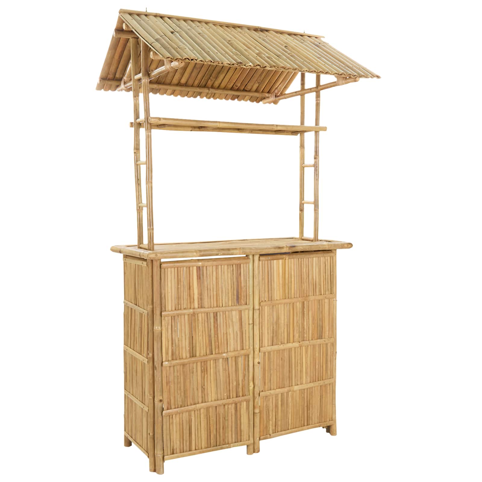 Maison Exclusive - Outdoor Bartisch Natur 115 X 95 X 214 Cm Bambu