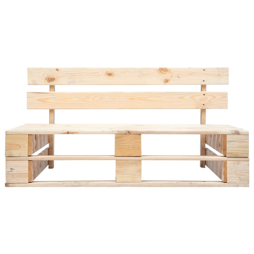 Maison Exclusive - Outdoor-bank Paletten Holz