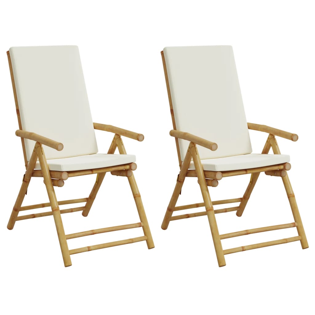Maison Exclusive - Gartenstühle Klappbar Verstellbar 2 Stk. Mit K