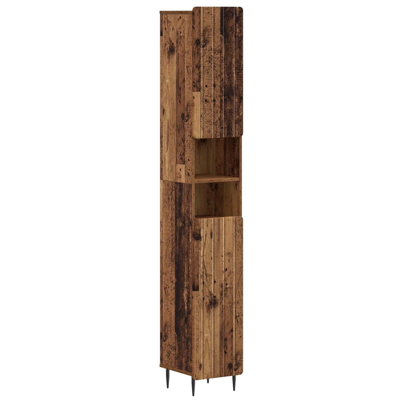 Maison Exclusive - Badezimmerschrank Mit Offenem Regal Zwolle Alt