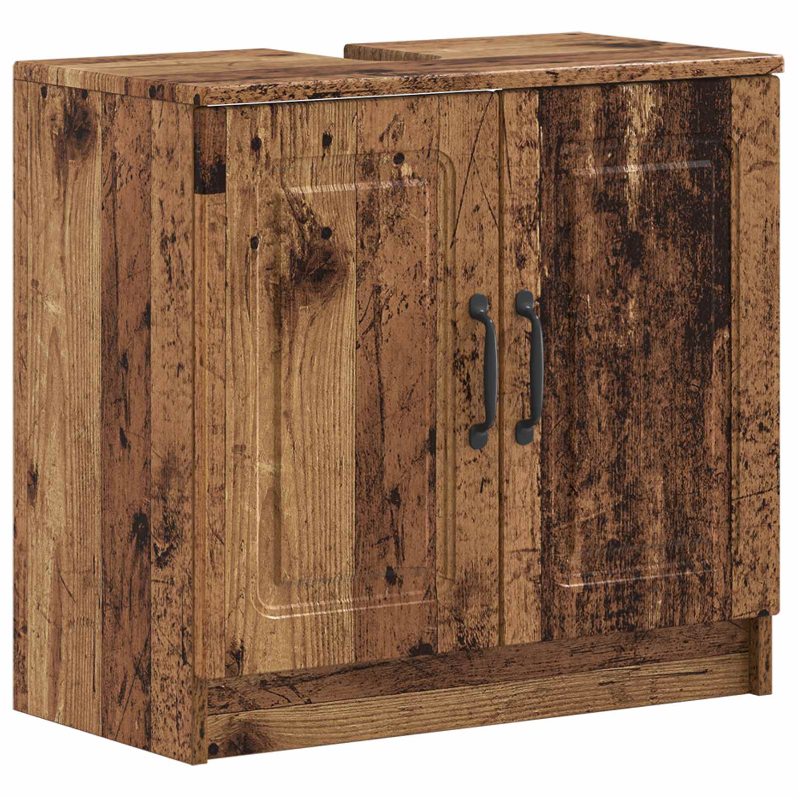 Maison Exclusive - Waschbeckenschrank Utrecht Altholz 59,5 X 31,5