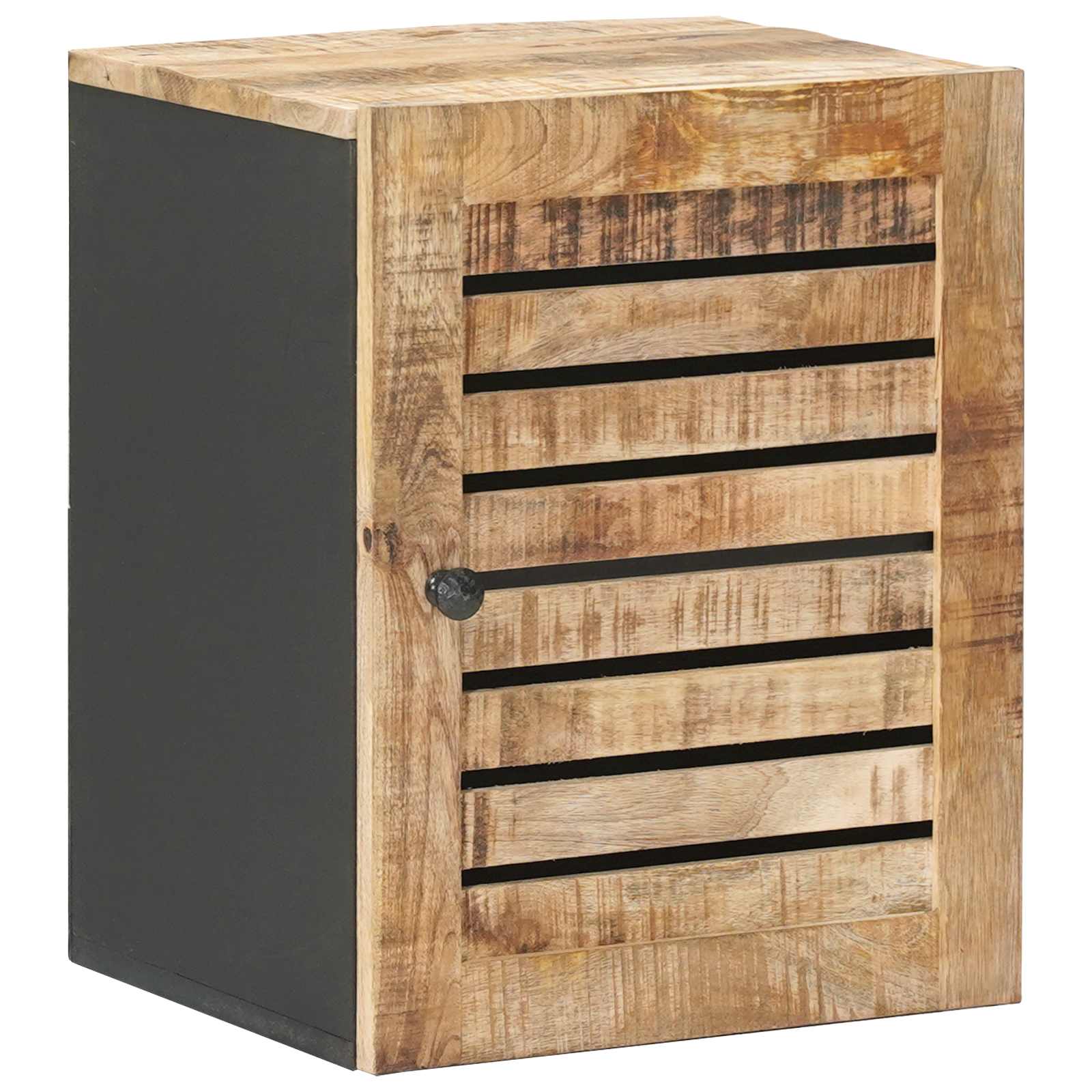 Maison Exclusive - Hängeschrank Mit Speicher Braun Und Schwarz 38