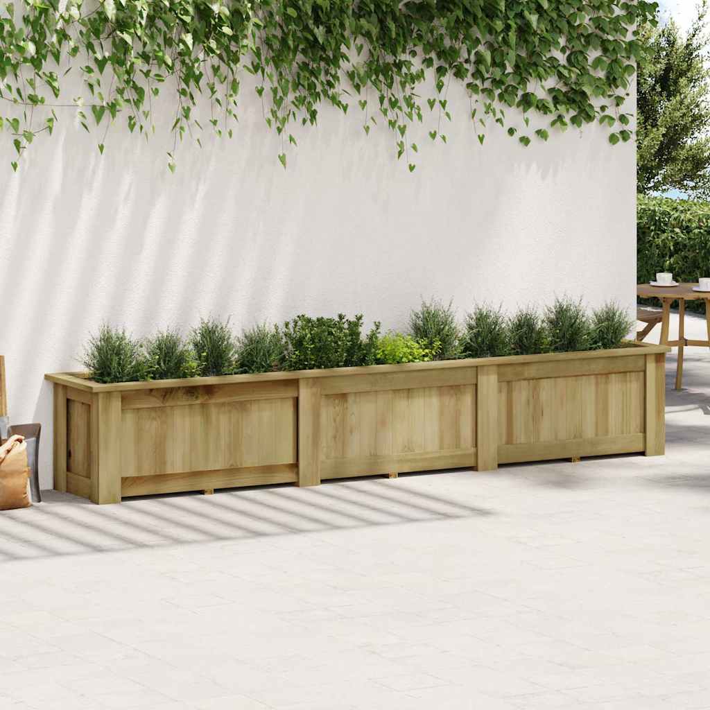 Maison Exclusive - Hochbeet 291 X 50 X 50 Cm Kiefernholz Imprägni