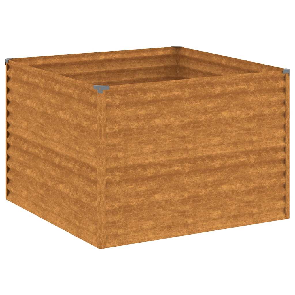 Maison Exclusive - Hochbeet 100x100x69 Cm Cortenstahl