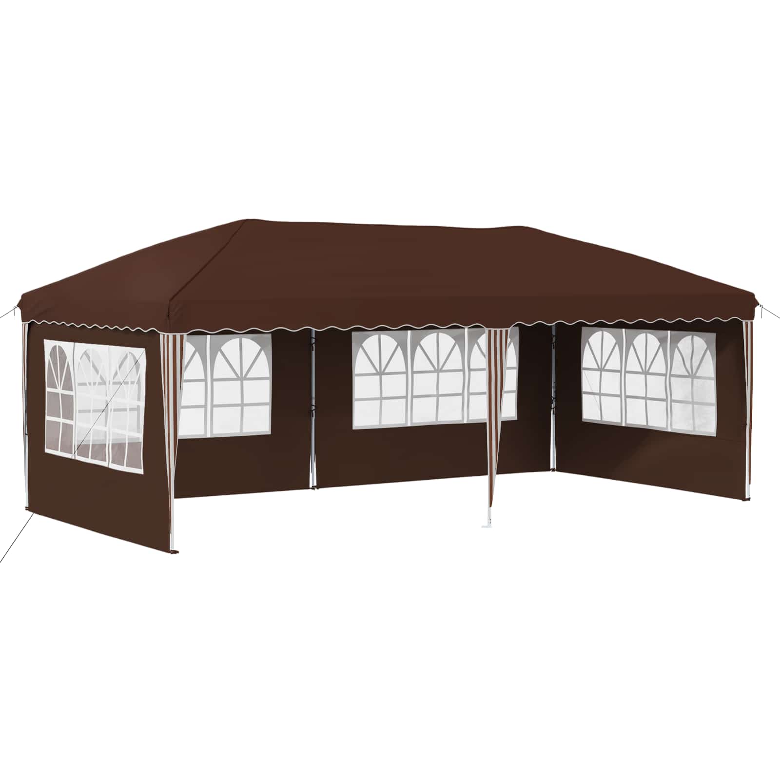 Maison Exclusive - Pop-up Partyzelt 575 X 289 X 245 Cm Braun