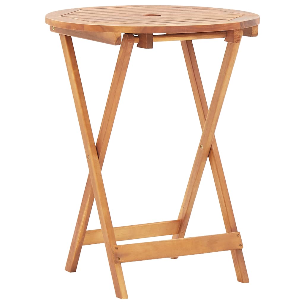 Maison Exclusive - Gartentisch Klappbar 60x75 Cm Massivholz Akazi