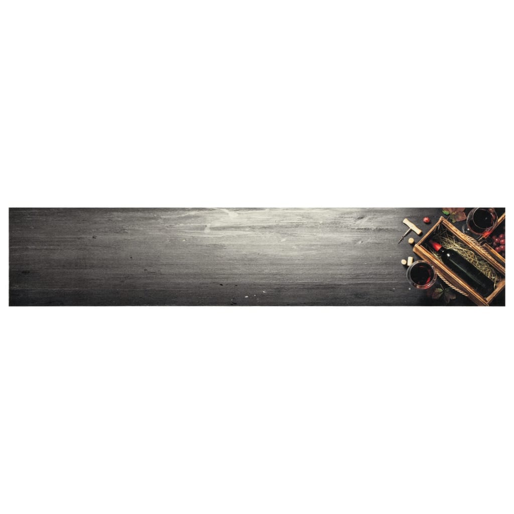 Maison Exclusive - Küchenteppich Waschbar Weinflasche 60x300 Cm S