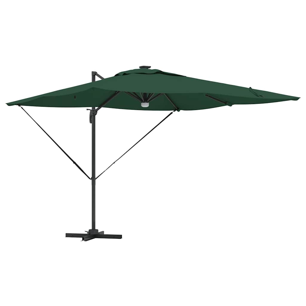 Maison Exclusive - Roma Parasol Grün 286 X 284 X 270 Cm Aluminium