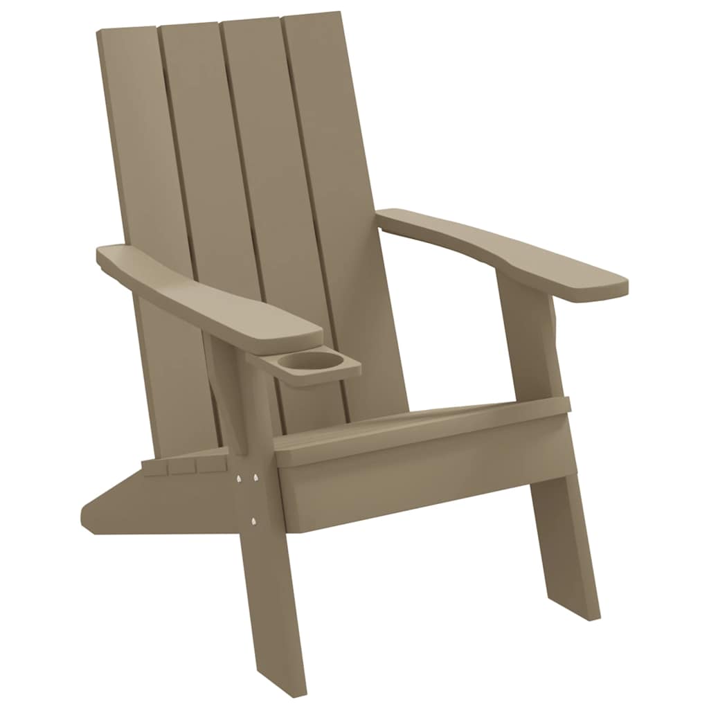 Maison Exclusive - Adirondack-gartenstuhl Hellbraun 75x88,5x89,5