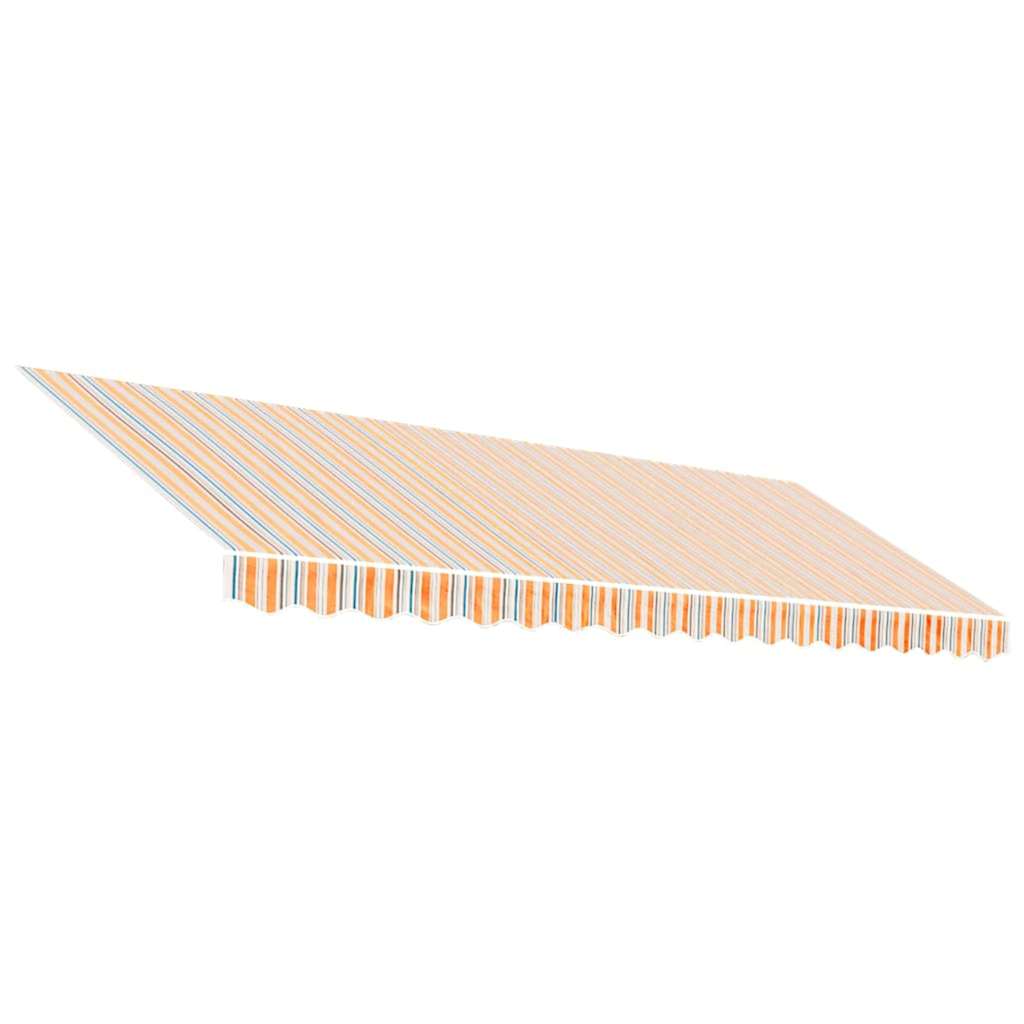 Maison Exclusive - Ersatzstoff Für Markise Orange Und Blau 430x34