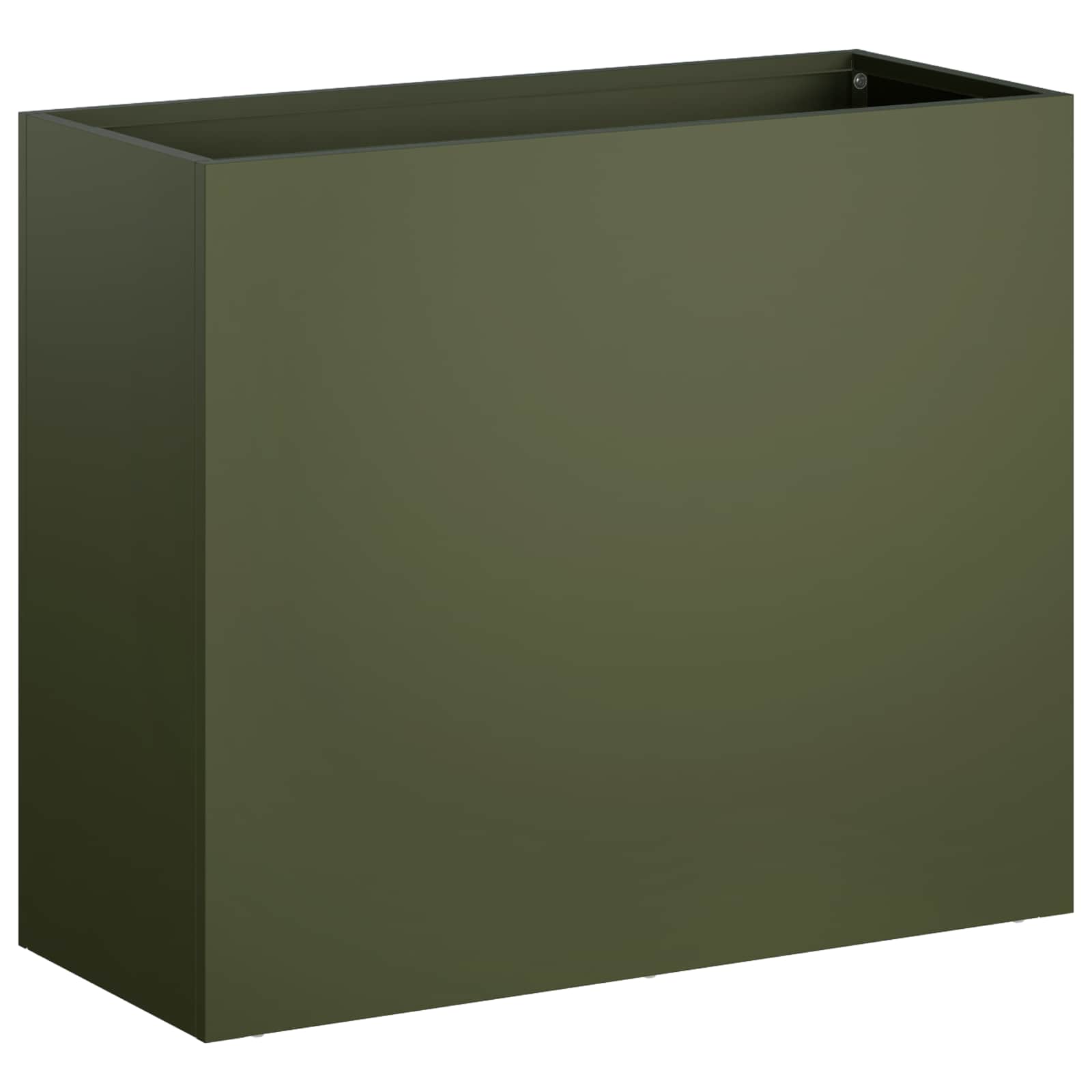 Maison Exclusive - Garten-pflanzgefäß Olivgrün 50 X 20 X 40 Cm Ka