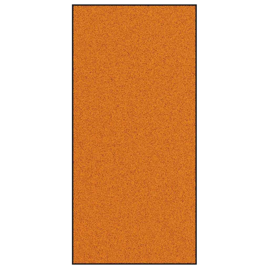 Maison Exclusive - Fußmatte Orange Und Schwarz 120 X 250 Cm 100%