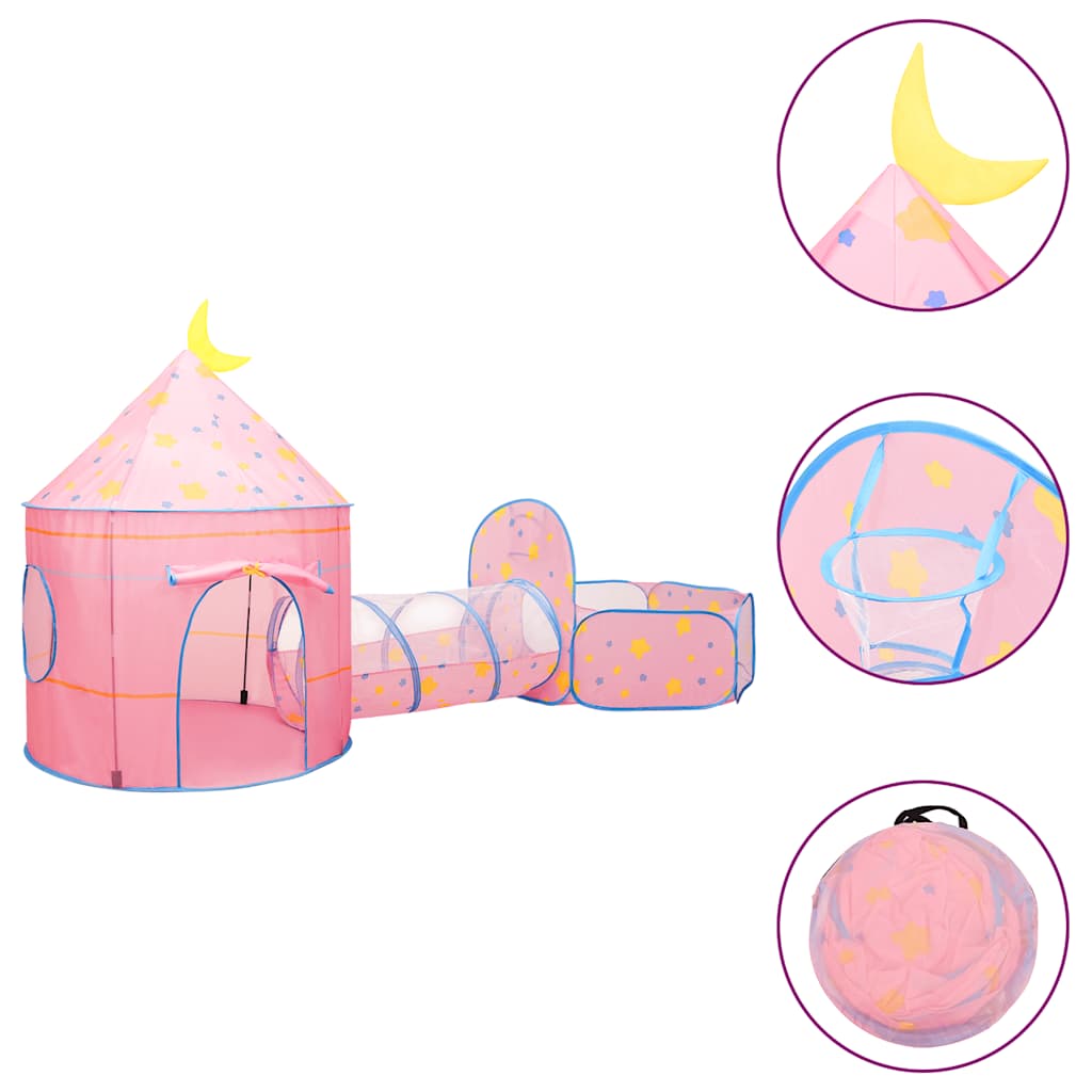 Maison Exclusive - Spielzelt Für Kinder Rosa 301x120x128 Cm