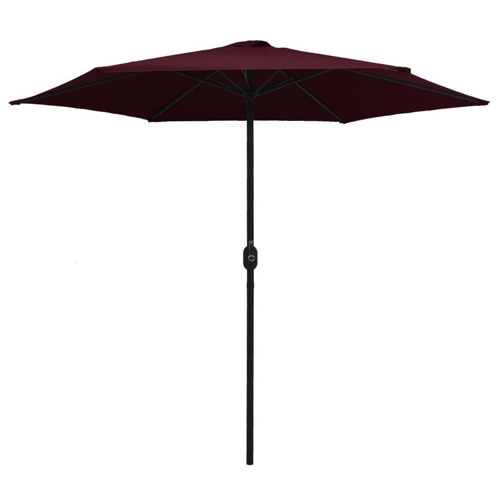 Maison Exclusive - Sonnenschirm Mit Aluminium-mast 270x246 Cm Bor