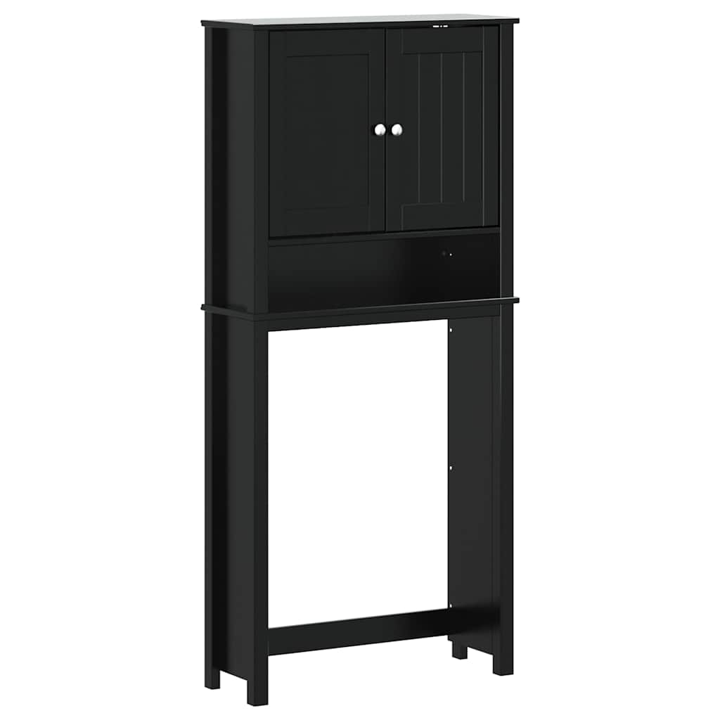 Maison Exclusive - Waschmaschinenschrank Berg Schwarz 76x27x164,5