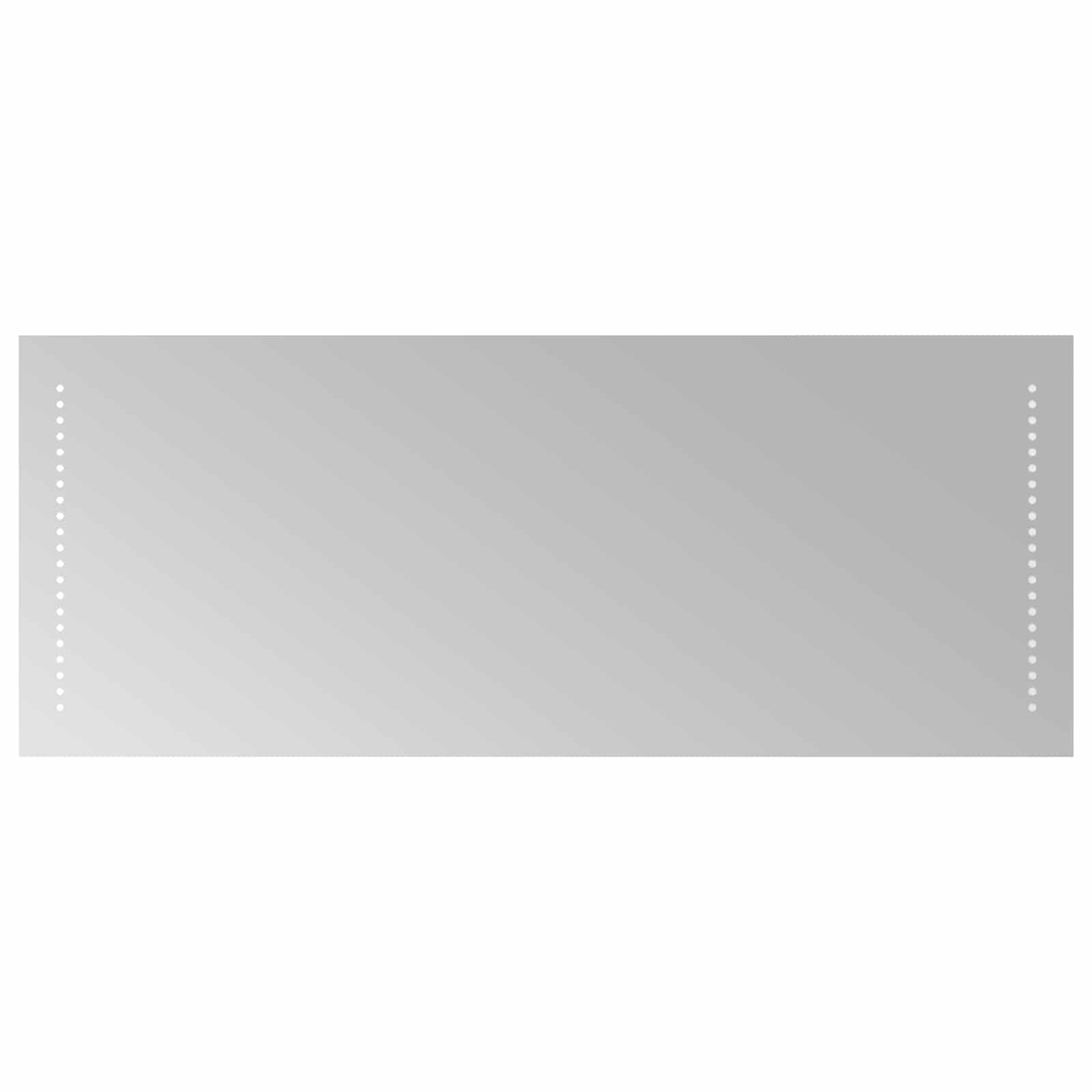 Maison Exclusive - Led-badezimmerspiegel Transparent 100 X 40 Cm