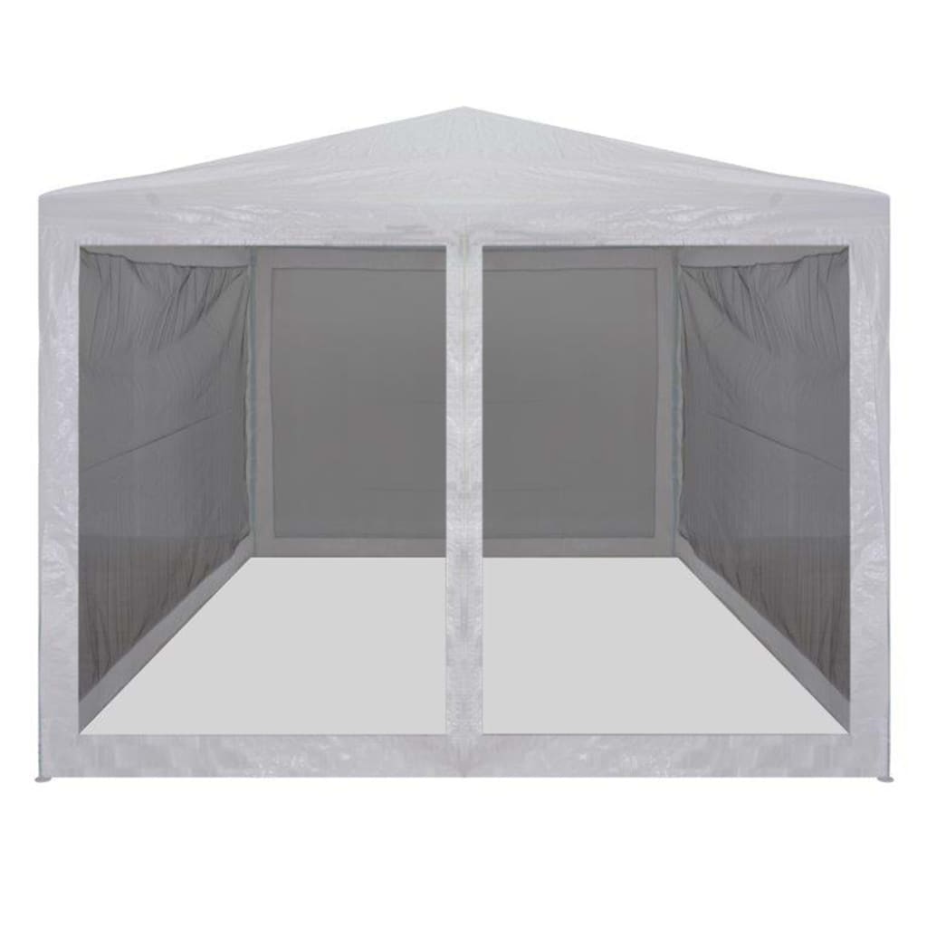 Maison Exclusive - Partyzelt Mit 4 Mesh-seitenwänden 3 X 3 M
