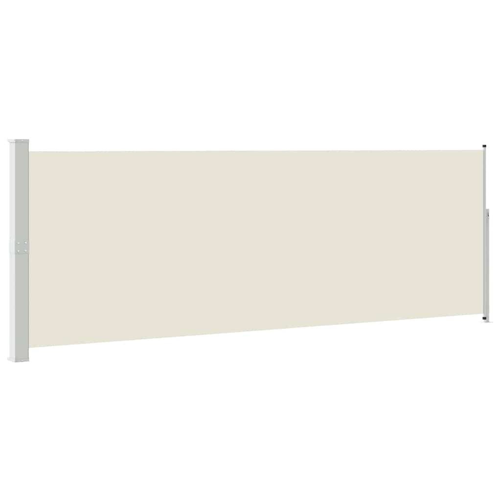 Maison Exclusive - Ausziehbare Seitenmarkise 160x514 Cm Creme