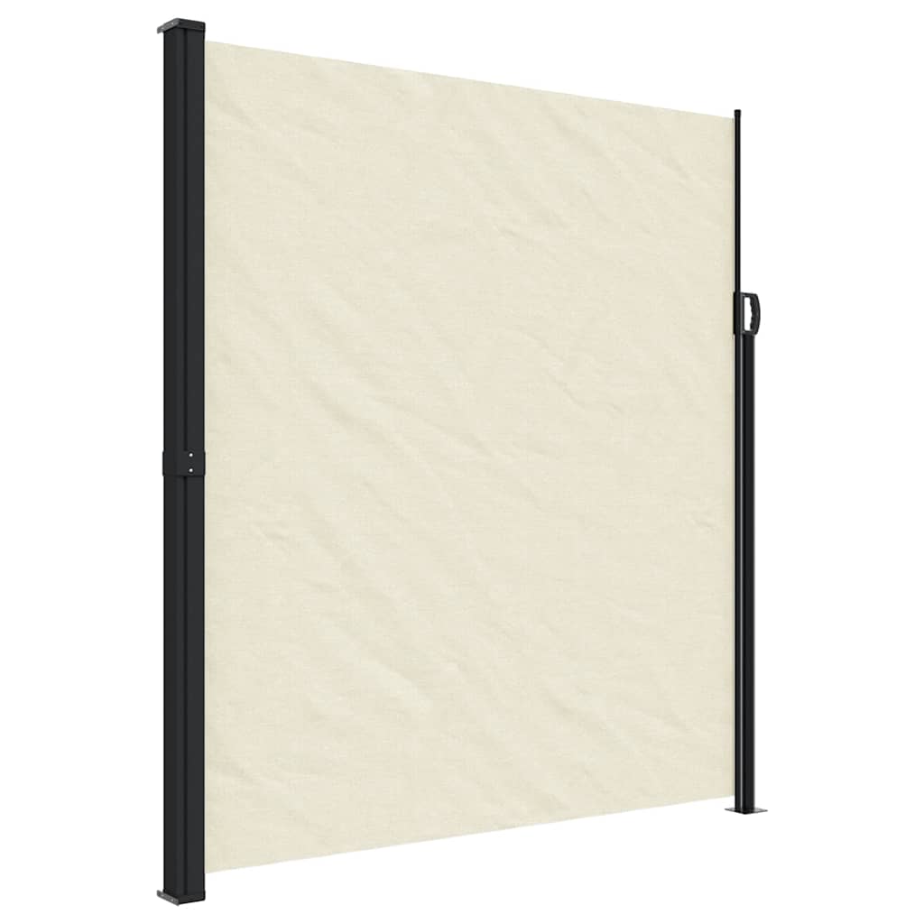 Maison Exclusive - Seitenmarkise Ausziehbar Creme 220x300 Cm