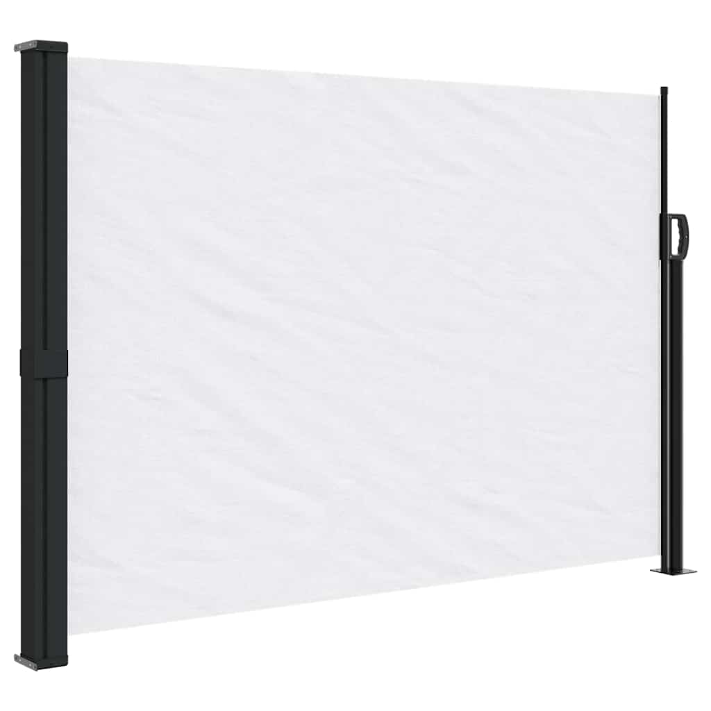 Maison Exclusive - Seitenmarkise Ausziehbar Weiß 140x300 Cm