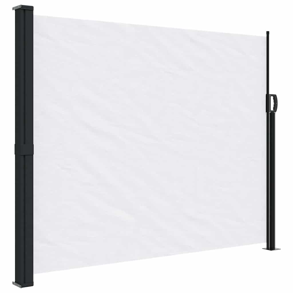 Maison Exclusive - Seitenmarkise Ausziehbar Weiß 160x500 Cm