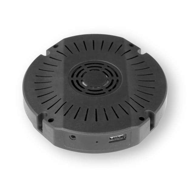 kalb DualCharge 10W Drahtlos Ladegerät Mit 15W USB Ausgang Unterbau Bis 30 mm Unsichtbar Induktionsladegerät Mit Lüfter Netzteil 1200 mm Kabel