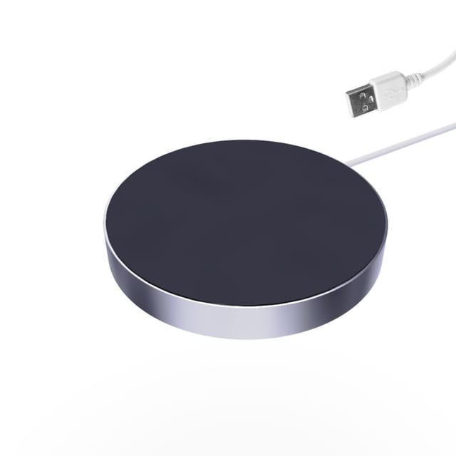kalb QI Unterbau Und Einbau Ladegerät Grau Ladedistanz 3 - 18 mm Smart Wireless