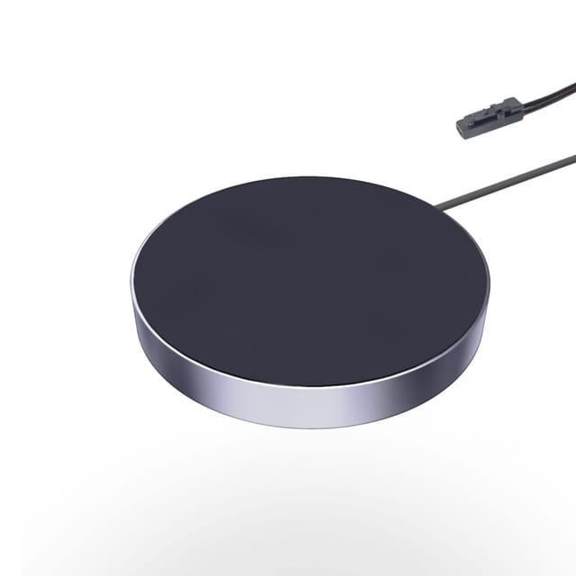 kalb 12VDC QI Unterbau Und Einbau Ladegerät Grau Ladedistanz 3 - 18 mm Wireless