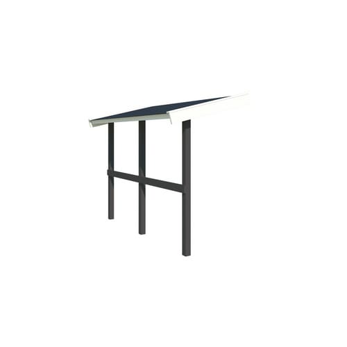 Lasita Schleppdach 90 cm x 240 cm Carbongrau
