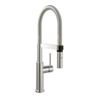 Villeroy & Boch Küchenarmatur Steel Expert 2-0 Hochdruck Armatur Umschaltfunktion Wassersparend Edelstahl Massiv