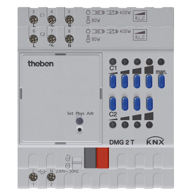 Theben DMG 2 T KNX Dimmaktor