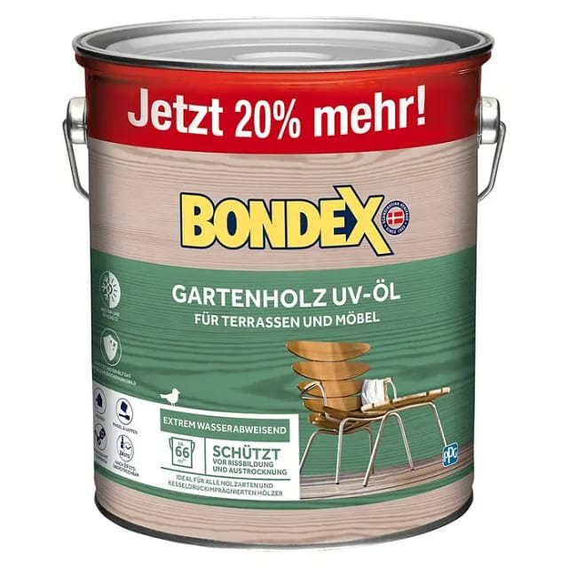 Bondex Gartenholz UV-Öl 3, Farblos
