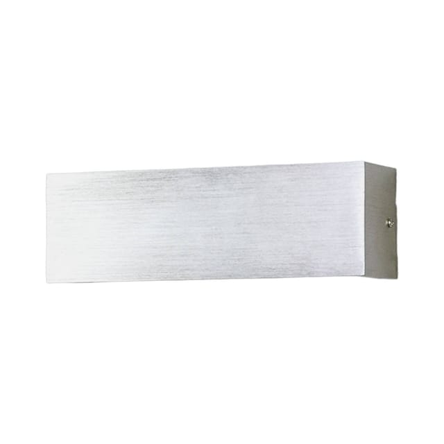 Lindby LED Wandleuchte Wandlampe Innen Ranik 9625047 Modern in Alu aus Aluminium 1-flammig Flurleuchte
