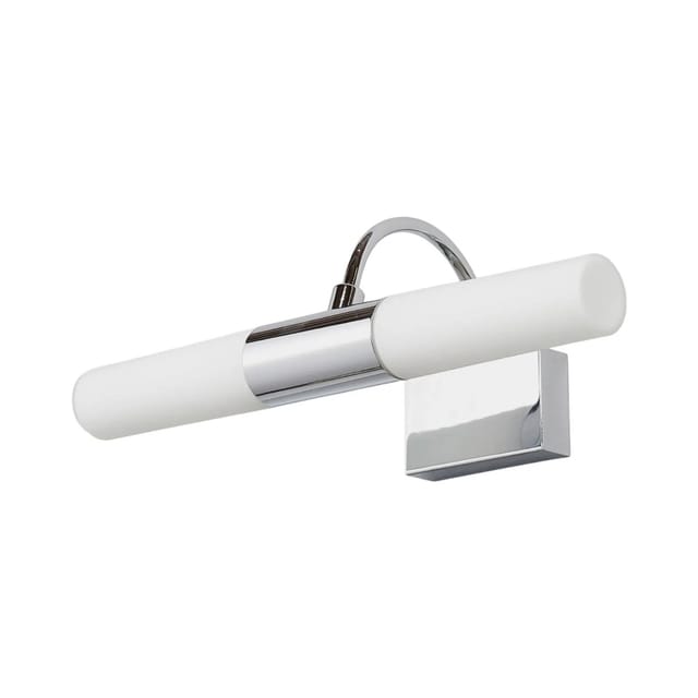 Lindby Wandleuchte Wandlampe Bad Devran 9641001 Spritzwassergeschützt Modern in Chrom aus Metall 2-flammig G9 Badezimmerleuchte
