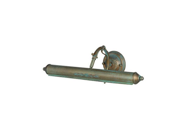 Lindby Wandleuchte Wandlampe Innen Kalea 9639099 Retro Vintage Antik in Bronze aus Metall 2-flammig E14 Wohnzimmerleuchte