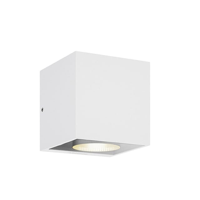 Arcchio LED Wandleuchte Außen Tassnim 9616194 Modern in Weiß aus Aluminium 1-flammig
