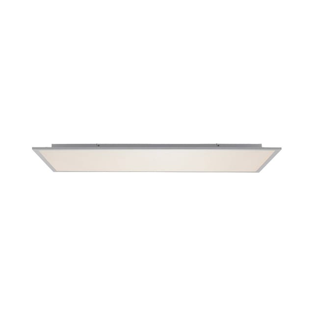 Lindby LED Panel Zento 9956036 Dimmbar mit Leselampe Modern in Alu 1-flammig Küchenleuchte