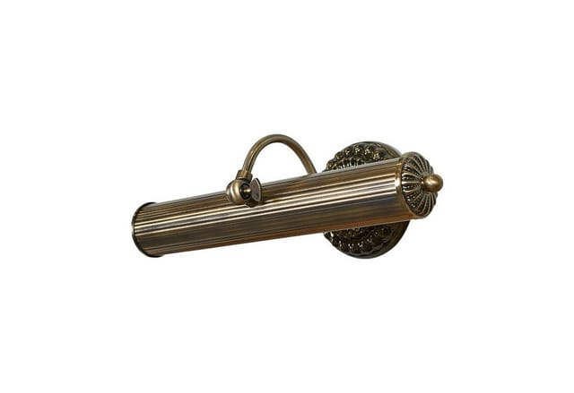 Lindby Wandleuchte Wandlampe Innen Joely 9639093 Retro Vintage Antik in Bronze aus Metall 2-flammig E14 Wohnzimmerleuchte