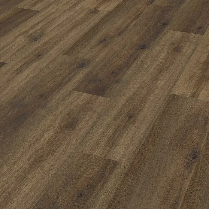 Living by Haro Designbodenmuster Landhausdiele 4VM Eiche Schokobraun