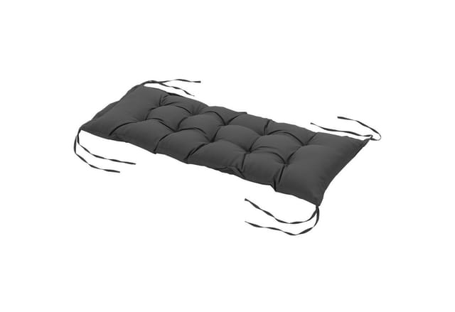 Outsunny Sitzkissen Polyester Schaumstoff 100L x 40B x 10H cm Dunkelgrau