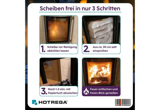 Hotrega Kaminscheibenreiniger 300 ml