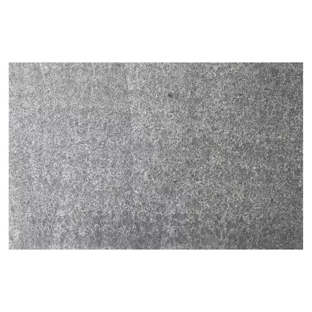 Eurostone Bodenplatte Basalt Gesägt Geflammt Anthrazit 40 cm x 60 cm x 3 cm